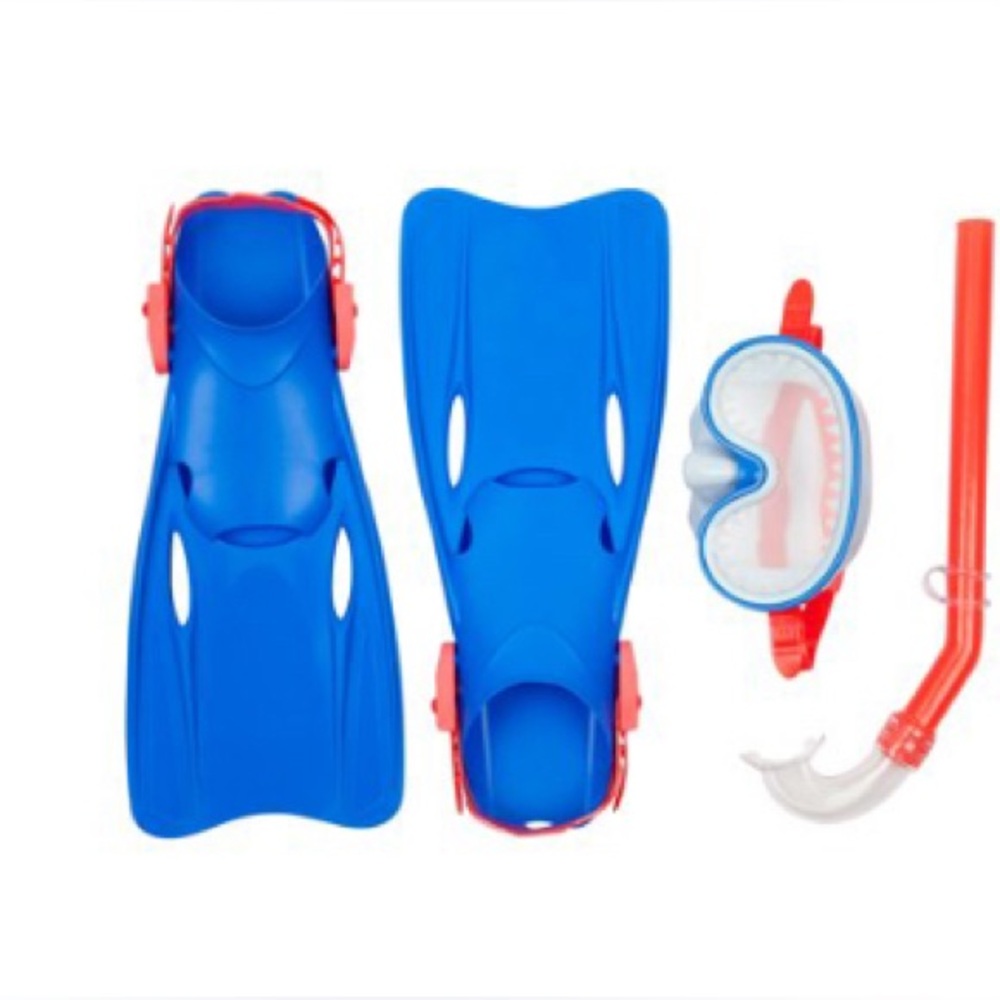 Coconut Grove by Sunnylife- Kids Unisex Swim Snorkeling Set Shark  Blue - Set